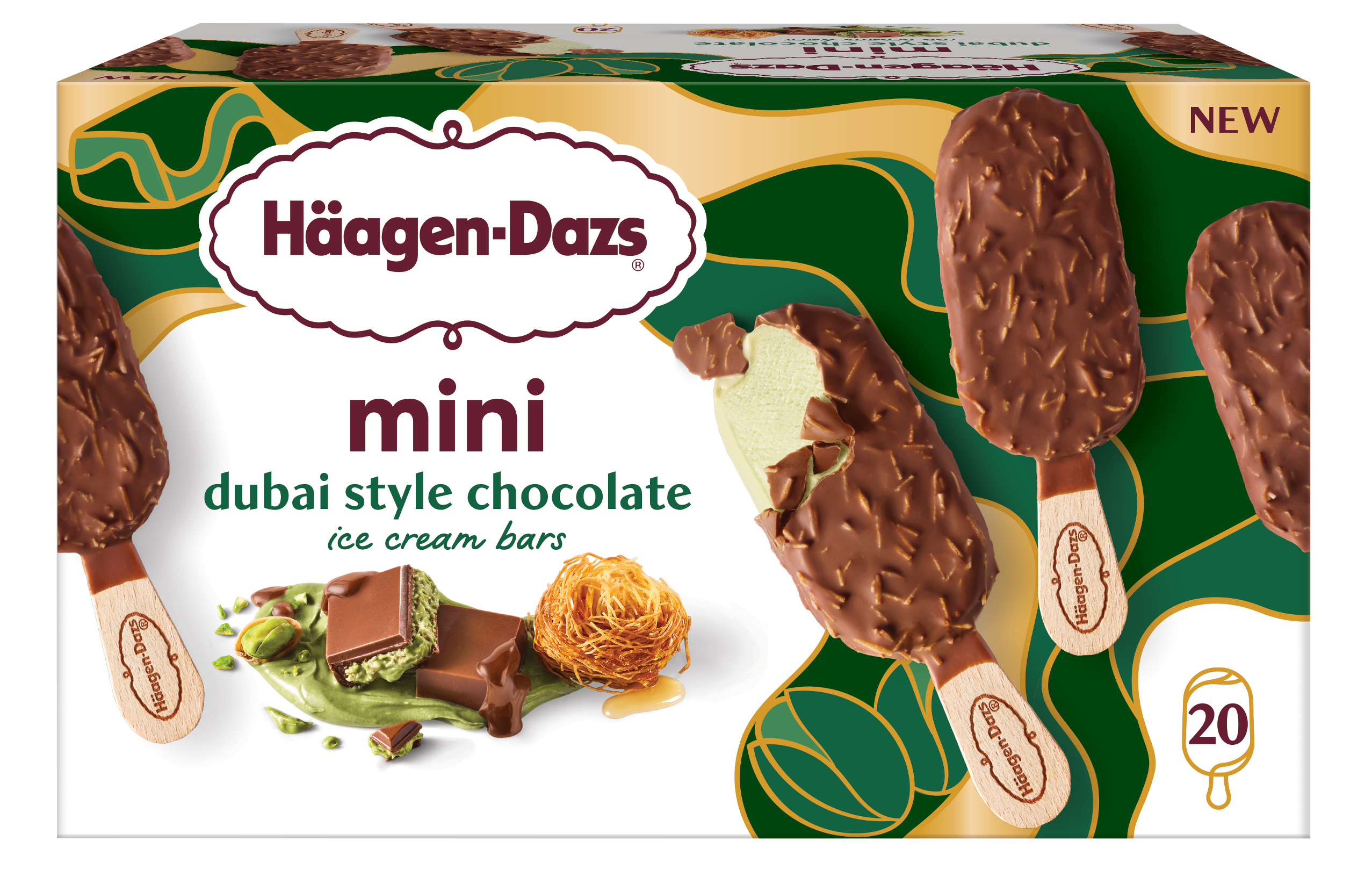 Häagen-Dazs Limited-Time Dubai Ice Cream Bars