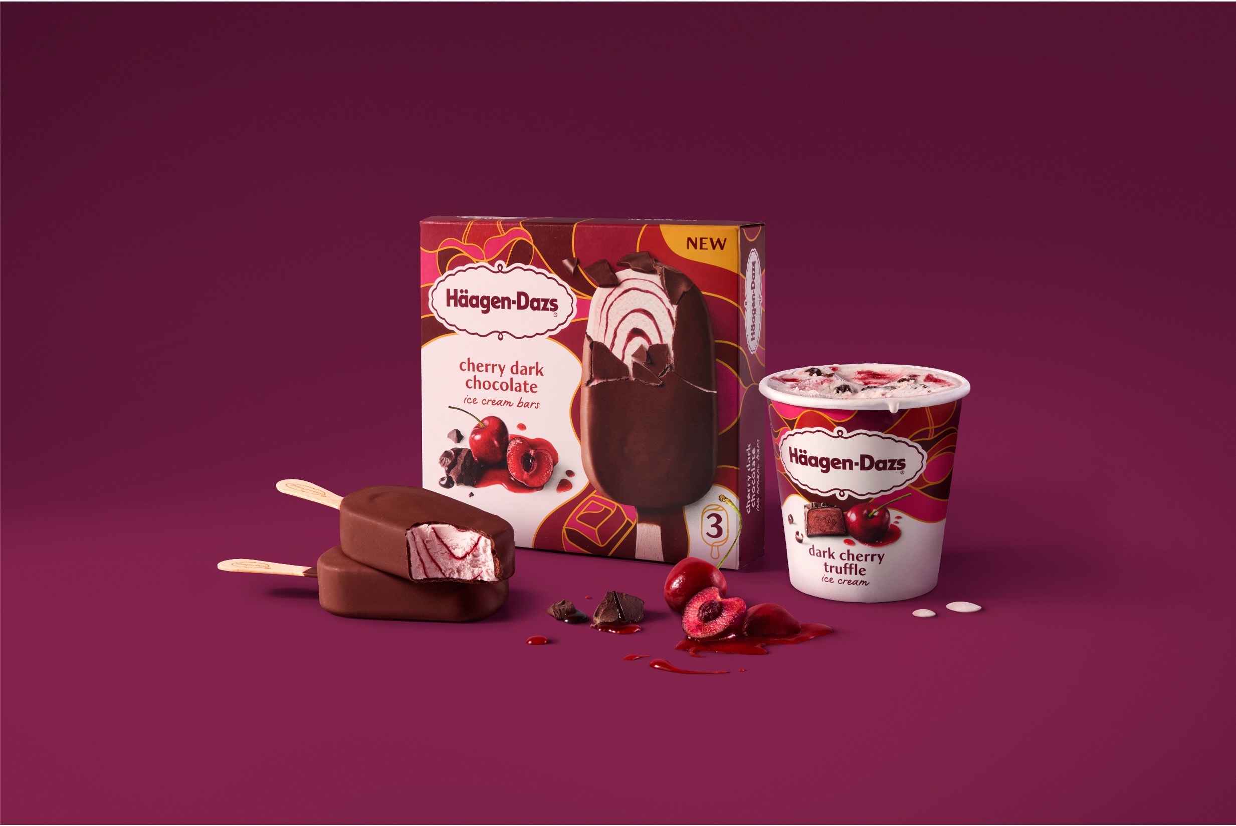 Häagen-Dazs New Cherry Collection Launch